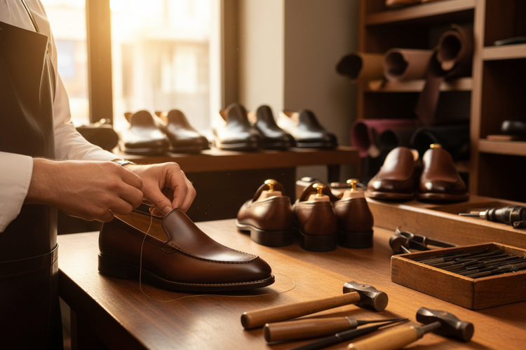 FABRICATION DE CHAUSSURE CUIR LUXE